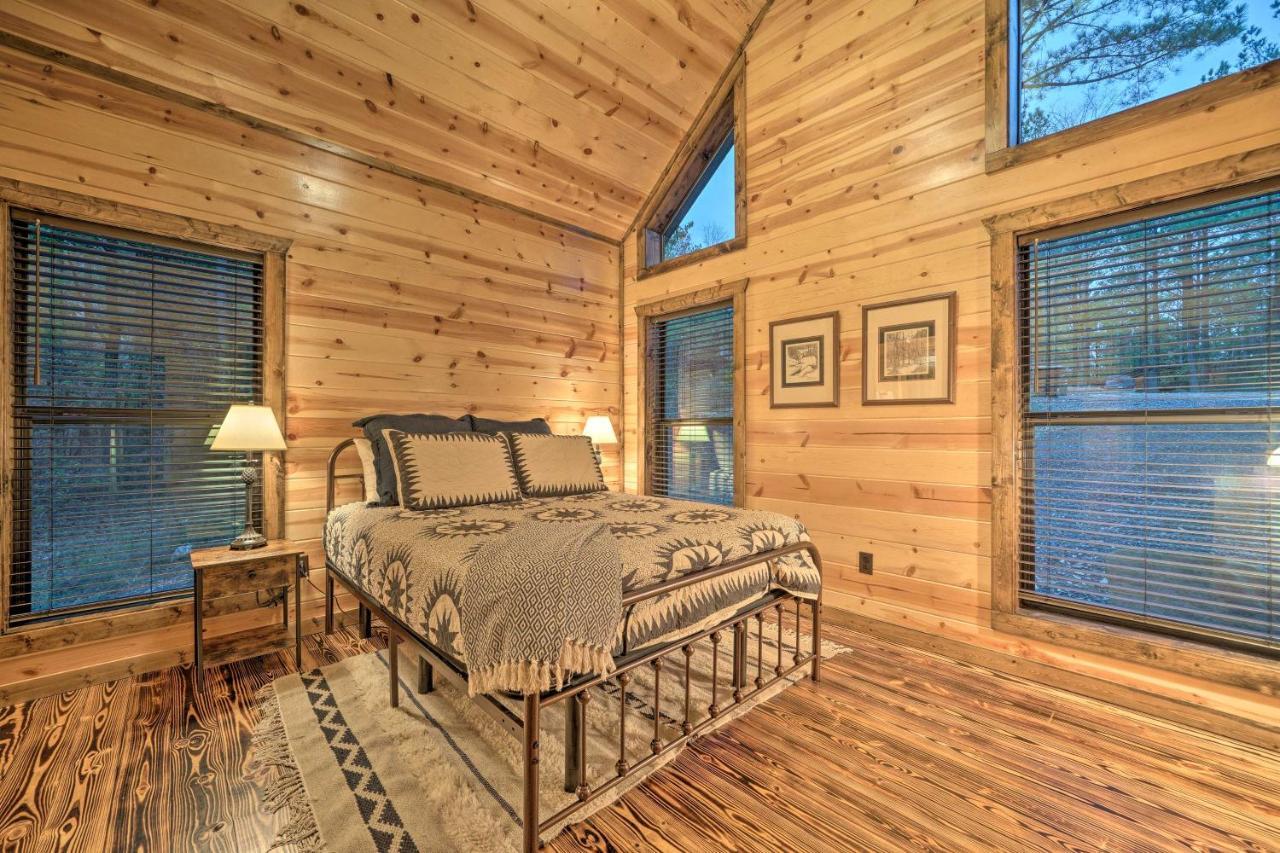 Broken Bow Cabin Deck With Hot Tub And Pool Table! 외부 사진