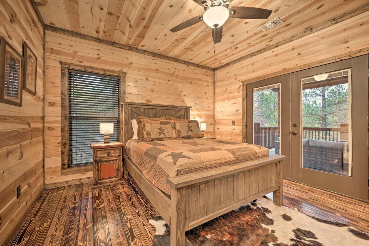 Broken Bow Cabin Deck With Hot Tub And Pool Table! 외부 사진